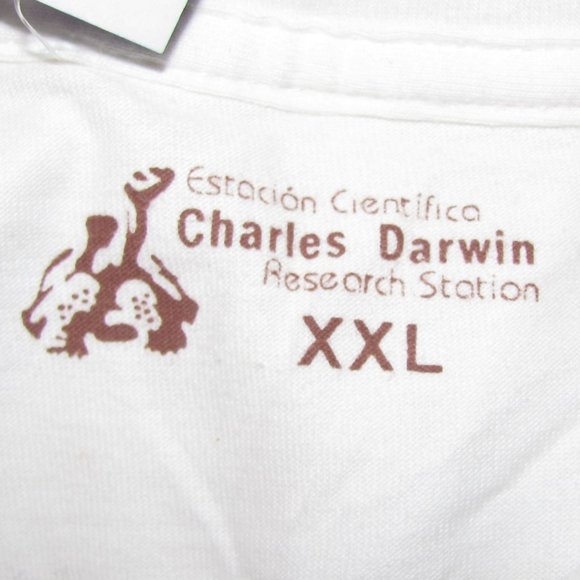 Mens Galapagos Islands Charles Darwin Research Station Graphic Tee T-Shirt XXL - Picture 6 of 7